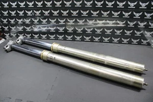 1990 HONDA CR125R OEM RIGHT LEFT FRONT SUSPENSION FORKS SHOCKS 51400-KZ4-771 - Picture 1 of 16