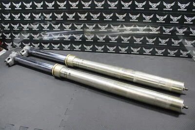 Honda CR125R 1990 OEM suspensión delantera derecha izquierda horquillas amortiguadores 51400-KZ4-771 Foto 1 de 4