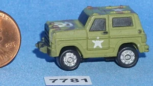 MICRO MACHINES FUNRISE MILITARY JEEP Vintage Figure #2 - Picture 1 of 3
