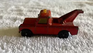 Vtg Corgi Juniors Whizzwheels Land Rover Wrecker Tow Truck 1/64 GT Britain - Picture 1 of 4