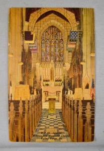 Interior Washington Memorial Chapel Valley Forge PA Pennsylvania Postcard (O) - Picture 1 of 2