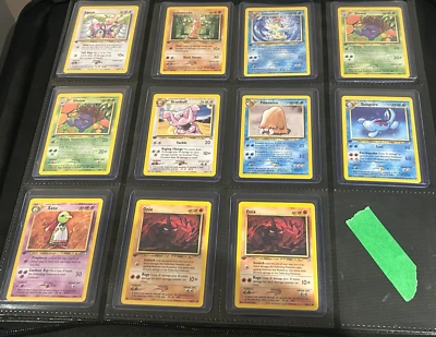 11 Card Lot of 1st EDITION Pokémon Neo Genesis (2000) Vintage Cards WOTC - Image 1 of 4