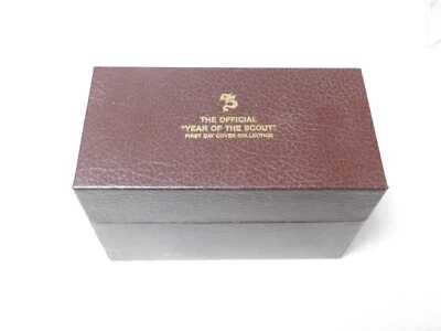 1982 Official Year of the Scout first day cover stamp collection  - Image 1 of 4