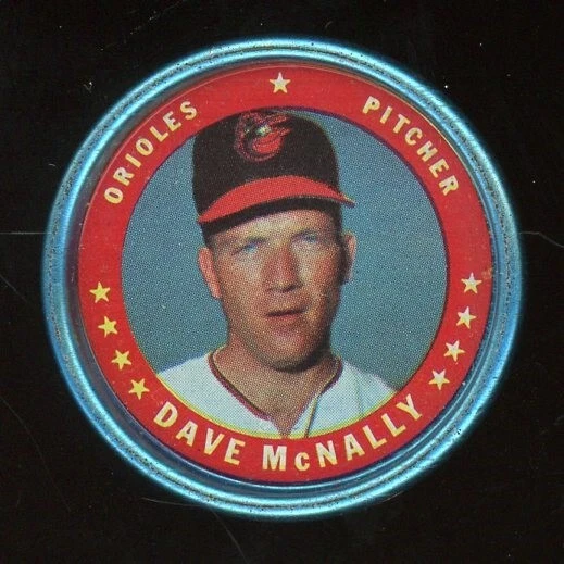 1971 Topps Coins Baseball #26 Dave McNally *d2