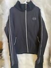 North face jacket no hood black and white size lg