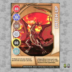 Tarjeta Catch Up BA149-GA-SM-GBL 17/48 Habilidad Bakugan Battle Brawlers TCG GD - Imagen 1 de 4