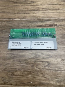 Cirris R+ Resistance Adapter Kit 998-RLR Continuity Electronics KG JD - Picture 1 of 4