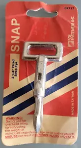 VSI Fasteners Inc. 3-1/4" FIXED STRAP EYE FLAT SPRING SNAP - Picture 1 of 3
