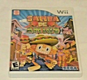 SEGA SAMBA DE AMIGO Kids Music Adventure Game for Nintendo Wii® Tested/Works - Picture 1 of 6
