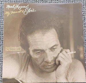 Merle Haggard My Farewell To Elvis 12" Vinyl LP Album Record - Picture 1 of 4