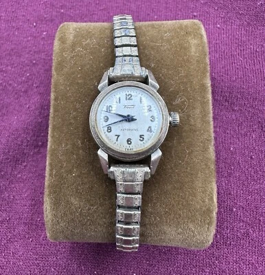 Reloj Automático Mecánico Vintage Tissot Oro 10k Bisel Relleno Foto 1 de 4