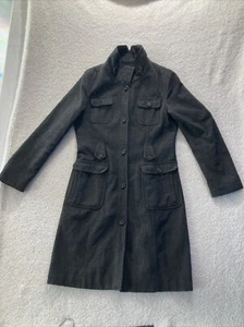 Esprit Outerwear Abrigo de Lana Clásico Mujer M Largo Trench - Imagen 1 de 8