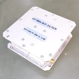 DATV 437 MHZ BAND PASS FILTER B.W. 3 MHz - Photo 1/3