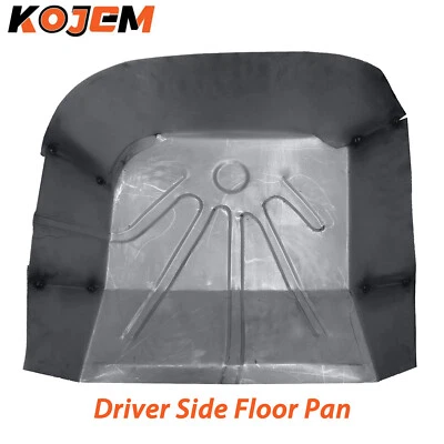 Zinc-Plated Left Rear Floor Pan Steel For 78-88 El Camino Malibu Regal Cutlass - Image 1 of 4