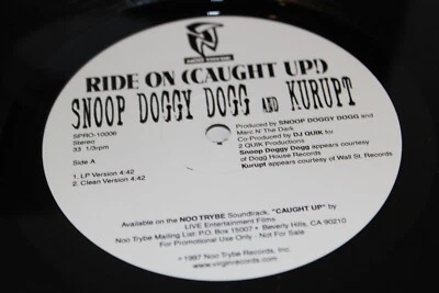 Snoop Doggy Dogg And Kurupt – Ride On (Caught Up) Vinyl, 12", Single, Promo - Image 1 of 4