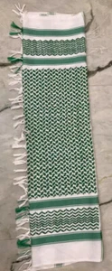 Keffiyeh Shemagh All Original Made In Palestine Arab Scarf Kufiya Arafat Cotton - Picture 1 of 4