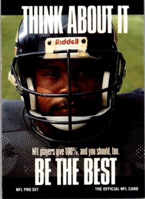 1991 Pro Set #728 Mike Singletary NearMint/Mint - Image 1 of 2