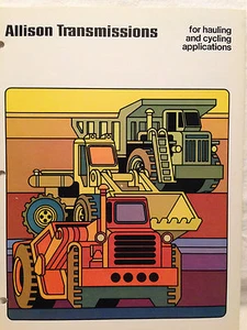 1974 Allison Transmission Off-Highway Transmissions SALES Brochure 16 pages - Picture 1 of 10