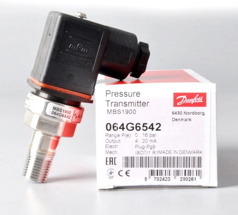 DANFOSS MBS1900 064G6542 Pressure Transmitter - Image 1 of 1