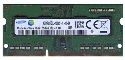 Samsung PC3-12800 4 GB SO-DIMM 1600 MHz PC3-12800 DDR3 Memory (M471B5173DB0-YK0)
