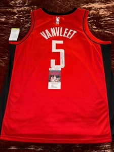 Fred VanVleet Signed Houston Rockets New Jersey JSA COA Autograph - Picture 1 of 4