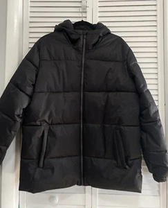 Perry Ellis Jackets & Coats | Perry Ellis Portfolio Hooded Puffer Coat Medium - Picture 1 of 14