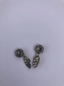 kay jewelers charmed memories Sisters Forever Charms - Picture 1 of 3