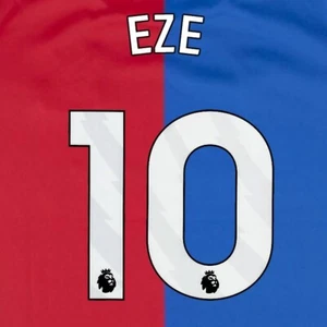 2023 2024 OFICIAL CRISTAL PALACE EZE 10 BLANCO CASA JUGADOR TAMAÑO NOMBRE CONJUNTO - Imagen 1 de 1