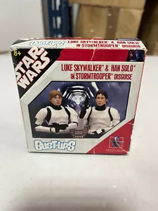 GENTLE GIANT-STAR WARS BUST UPS-LUKE SKYWALKER & HAN SOLO, NUEVO A ESTRENAR - Imagen 1 de 3
