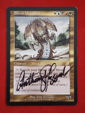 MTG 1x Sliver Overlord - Artist Signed (Tony Szczudlo) LP Scourge Magic