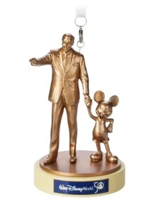 Walt Disney Mickey Mouse Partners Figural Ornament Disney World 50th Anniversary - Picture 1 of 2