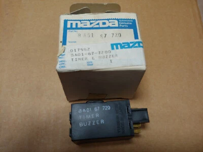 Mazda 626 Door & Seat Belt Relay / Timer Buzzer (BA01-67-720) 1981 To 1983 - Image 1 of 3