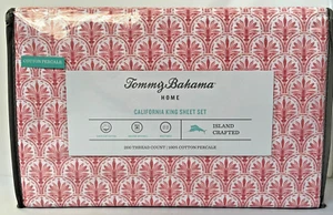 Tommy Bahama COSTAL BATIK WASH Cal King 4-teiliges Lakenset 100 % Baumwolle Perkal - Bild 1 von 3