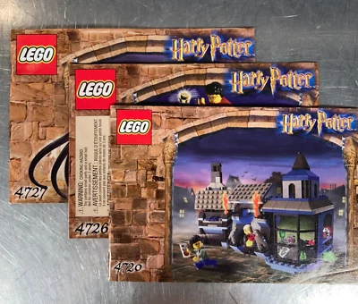 LEGO Harry Potter 4720 4726 4727 instrucciones manual de construcción folletos SOLO LEER Foto 1 de 4
