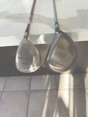Lady Cobra 3400 I/XH Iron set w/Adam’s Woods + Bonus Ping Putter. - Image 1 of 4