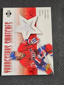 2004-05 UPPER DECK MICHAEL RYDER YS-MR YOUNGSTARS SWATCHES GAME-USED JERSEY - Picture 1 of 2