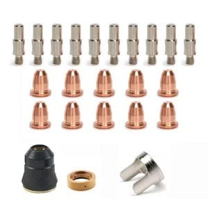 23PC Plasma Cutter Tips Set for Clarke WE6546 Plasma King 45 - Picture 1 of 6