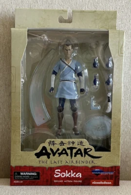SOKKA Avatar The Last Airbender Diamond Select Deluxe Action Figure 7" - Image 1 of 4