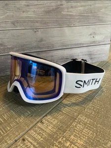 Smith Optics Snow Ski Snowboarding Goggles WHITE FRAME Adjustable - Picture 1 of 4