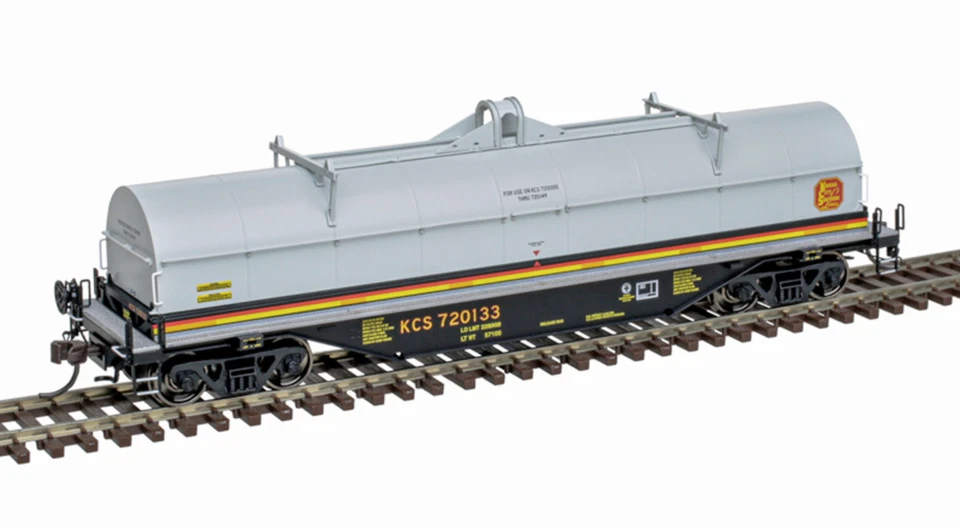 Atlas HO Scale Kansas City Southern KCS #720133 42' Coil Steel Car 20-007-468 - Image 1 of 1