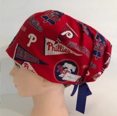 Phillies Women’s Scrub Cap - Image 1 of 4