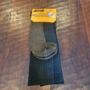 Carhartt Herren mittelschwer Stahlkappe Stiefelsocken Größe XL 12-14,5 schwarz 2 Paar - Bild 1 von 4