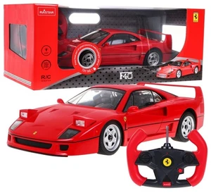 Ferngesteuert RC Ferrari F40 1:14 RASTAR Lizenz KLAPP-LICHTER 2.4GHz Sammler LED - Bild 1 von 8