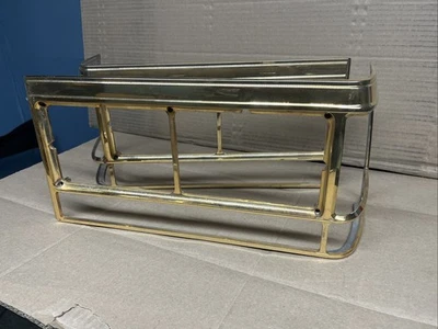 OEM 1980-89 Cadillac FARO BISEL Fleetwood Deville LH RH Par PLACA DE ORO 24K Foto 1 de 4