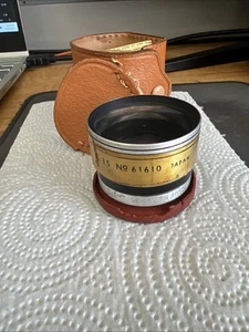 Rare Vintage Kaligar F 3.5 No 61610 Japan Mark Wide Angle Lens - Picture 1 of 4