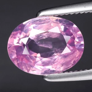 💎 1.23ct 7.7x5.8mm Oval Natural Pink Spinel - Tanzania Gemstone - Bild 1 von 4