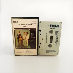 The Best Of ABBA, Greatest Hits (1975) Cassette Tape Album, VGC - Picture 1 of 3