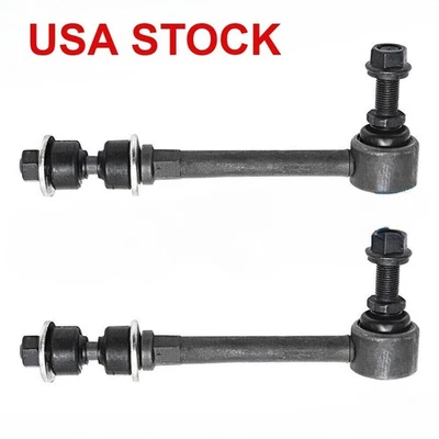 Pair (2) Front Sway Bar End Stabilizer Links for Toyota Sequoia Tundra K90680 Foto 1 de 4