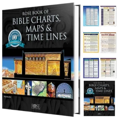 Rose Book of Bible Charts, Maps, and Time Lines: Full-Color Bible Charts AU - image 1 of 4