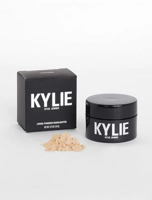 Polvo iluminador suelto Kylie Jenner Cosmetics Fiji resplandor descontinuado RARO Foto 1 de 4